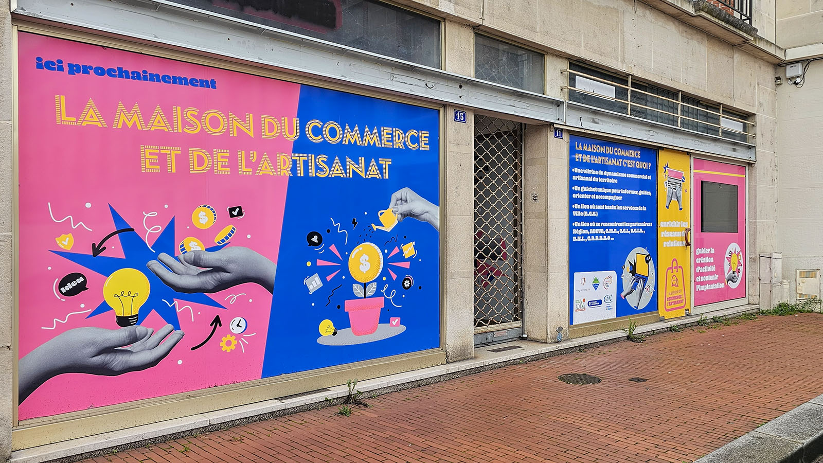 Façade existante